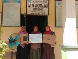MI Al Munawarah Bone Terima Bantuan