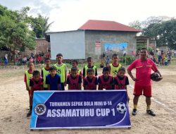 Komunitas Assamaturu Laksanakan Kompetisi Sepak Bola Mini