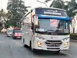 Kirab Pemilu 2024, PSI Makassar Gunakan Bus