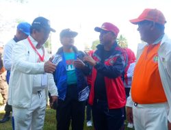 Bupati Lutim Puji Perhelatan Porseni PGRI Sulsel ke-VI di Soppeng
