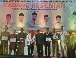 Update Juara Lomba Seni, PGRI Torut dan Pangkep Raih Emas