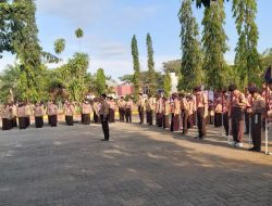 SLBN 2 Makassar Laksanakan Upacara Sambut Hari Pramuka