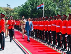 Presiden Jokowi Disambut Upacara Kenegaraan Oleh Presiden William Ruto