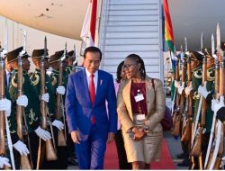 Presiden Jokowi Tiba di Afrika Selatan
