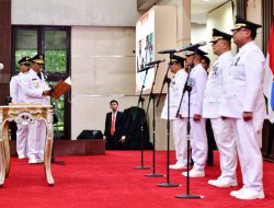 Pj Gubernur Sulsel Lantik Pj Bupati dan Wali Kota
