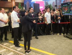 Presiden Jokowi Kunjungi Pameran Hub Space