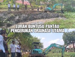 Pengerukan Drainase Tim Dinas PU Makassar Dipantau Lurah Buntusu