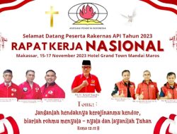 300 Pendeta Se-Indonesia Bakal Hadiri Rakernas API 2023