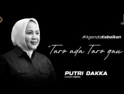 Agenda Kebaikan di Sampoddo, Putri Dakka : Taro Ada Taro Gau