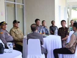 Ka Rutan Barru Hadiri Apel Pergeseran Pasukan Pengamanan Pemilu 2024