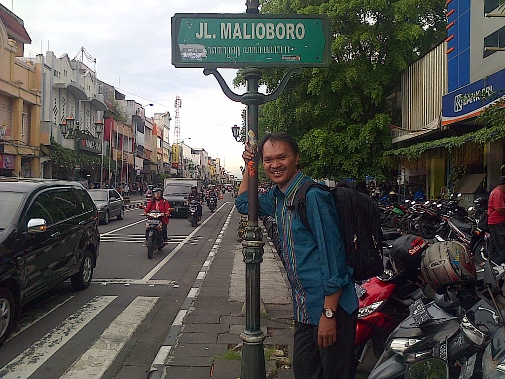 Sepanjang jalan kenangan di Malioboro