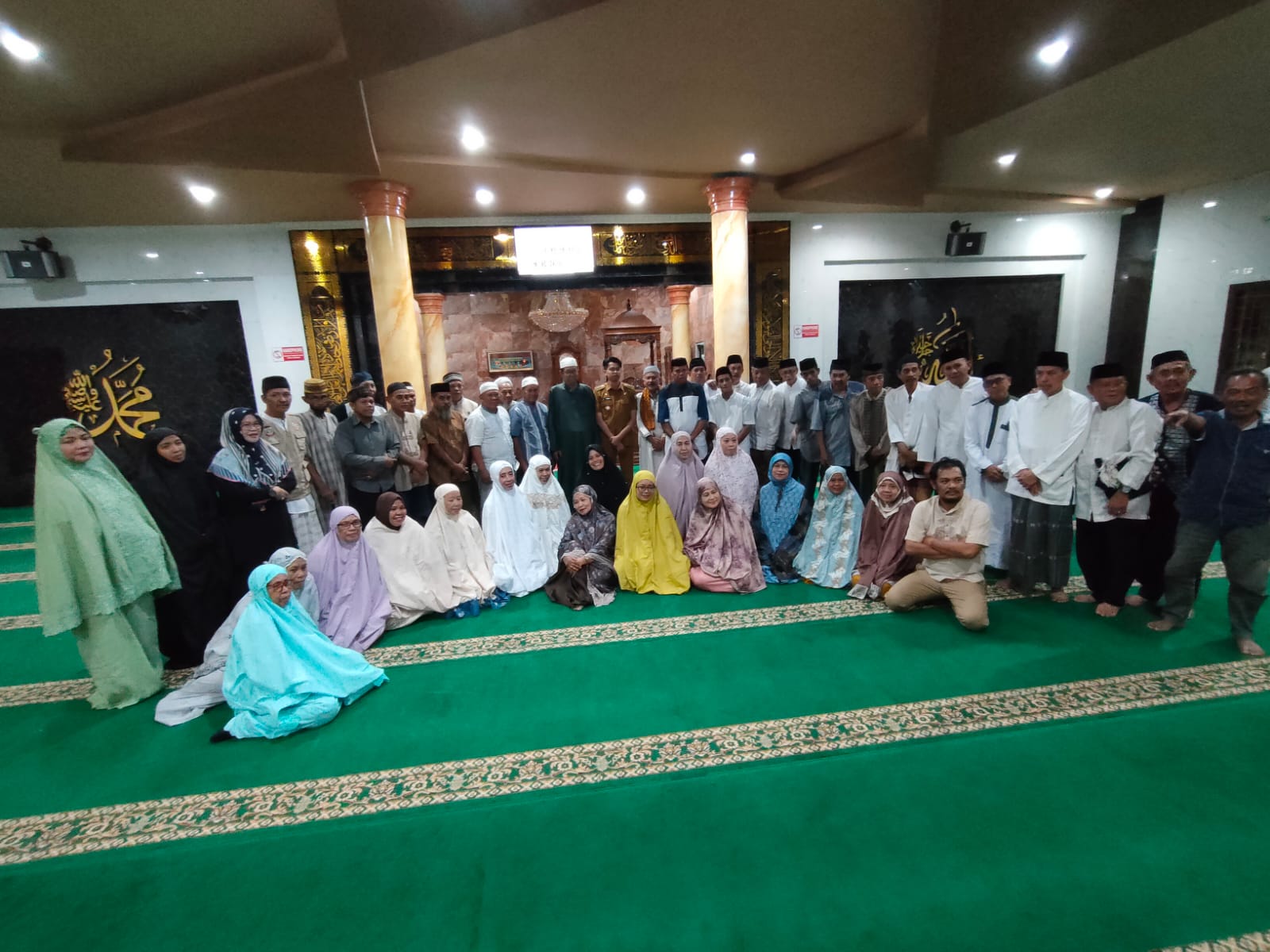 Jl. Sastra Raya akan diaspal ini terungkap pada safari Ramadan lurah Biring Romang