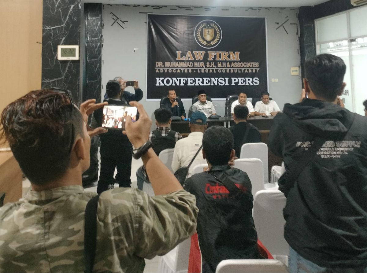 Prof Basri Modding gelar jumpa pers