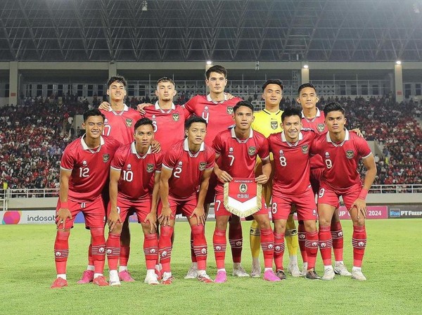Ranking FIFA Indonesia resmi meroket delapan posisi ke peringkat 134