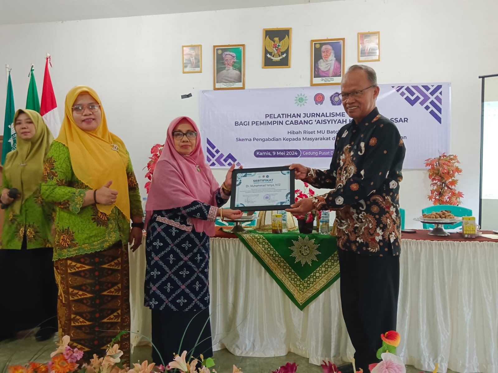 Dosen Fisip Unismuh Makassar melatih Citizen Jurnalis