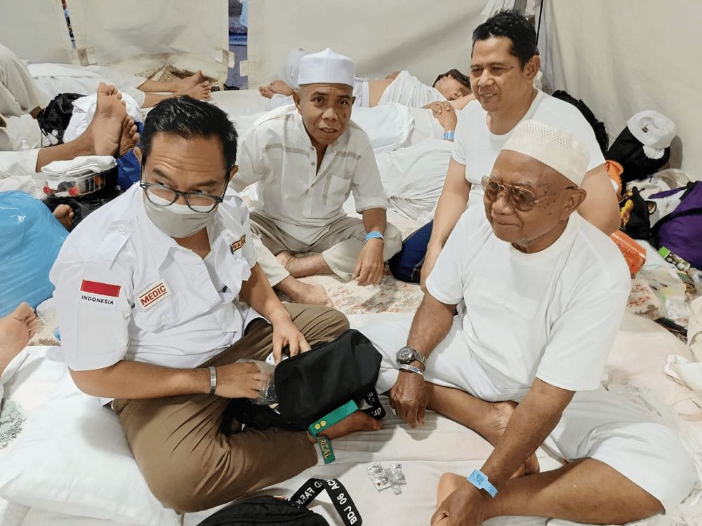 Pemeriksaan kesehatan jemaah haji