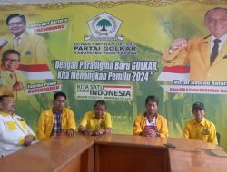 Golkar Pastikan Solid Dukung Victor – John di Pilkada Tana Toraja 2024