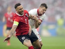 Dibenamkan Austria 3-1, Timnas Polandia Tersingkir dari Euro 2024