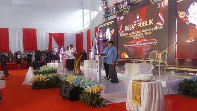 Panas, Aksi Saling Serang Visi-Misi Warnai Debat Paslon Cabup-Cawabup Buteng