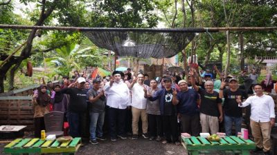 Meski Diguyur Hujan, Kampanye Chaidir Syam Dibanjiri Warga Pacelle