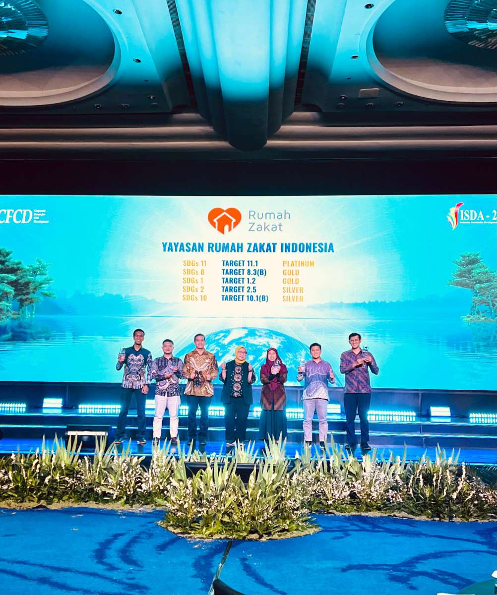 Rumah Zakat berhasil meraih penghargaan di 5 kategori pada ajang bergengsi Indonesia Sustainable Development Goals Awards (ISDA) 2024