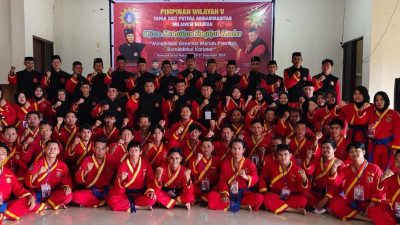 Pimpinan Wilayah V Perguruan Tapak Suci Sulawesi Selatan Sukses Gelar Ujian Kenaikan Tingkat Kader