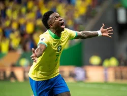 Vinicius Junior Selamatkan Wajah Brasil, Tekuk Kolombia 2-1 pada Menit Akhir