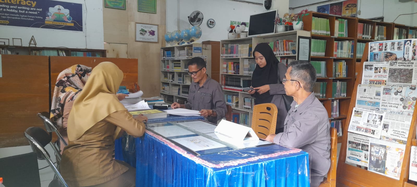 Perpustakaan SMA Negeri Enrekang