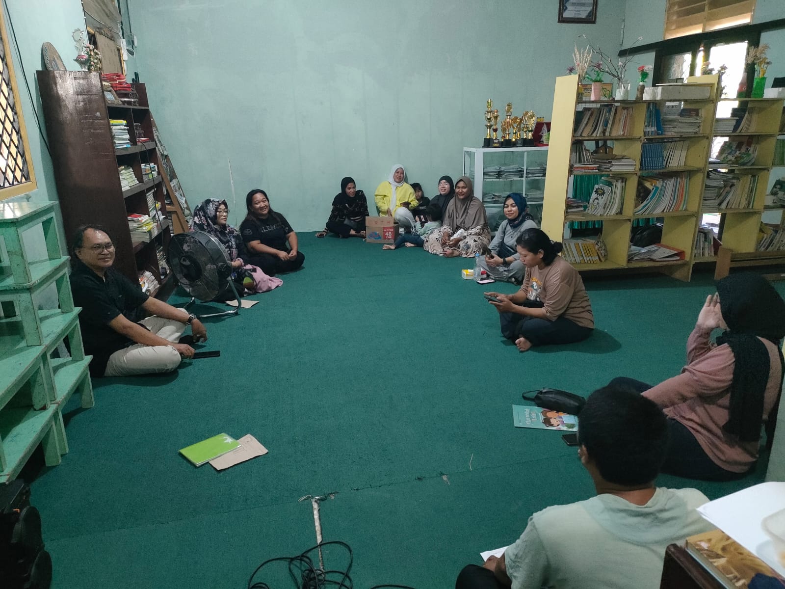 Bunda pustaka SDN Borong