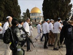 Pemukim Israel Serbu Masjid Al-Aqsa
