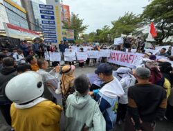 Warga Makassar Demo Terkait Dugaan Mafia Tanah dan Kejanggalan Putusan Pengadilan Tinggi