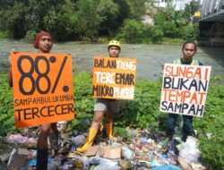 Aktivis Aksi Bulukumba: Sungai Balantieng Tercemar Mikroplastik