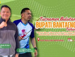 Bupati Bantaeng Cup 2025 Satukan 5 Kabupaten Lewat Bulutangkis
