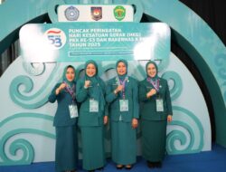 Melinda Aksa Hadiri Puncak HKG ke-53 dan Rakernas X PKK di Samarinda