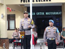 Kapolres Kolaka Pimpin Apel Operasi Patuh Anoa 2025