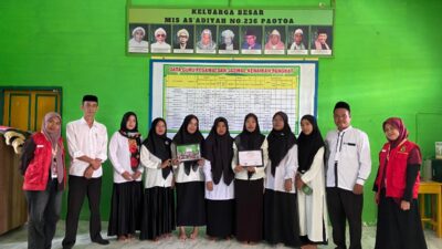 Mahasiswa KKNT 114 Unhas Edukasi Siswa MIS As’Adiyah No.236 Gemar Makan Ikan