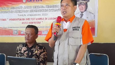 Mantap, Ketua Shelter Warga Maccini Sombala Jadi Motivator 