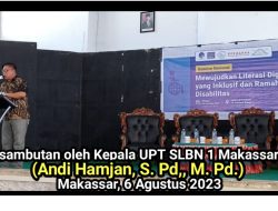 SLBN 1 Makassar Adakan Seminar Nasional Literasi Digital