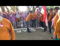 RW. 09 BTN Tirasa Gelar Gerak jalan Santai Peringati Hari Kemerdekaan RI Ke 78