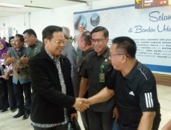 Ketua AAI Sulsel Sambut Kedatangan Ketua Pengadilan Tinggi Makassar