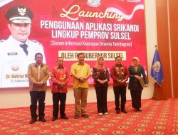 PJ Bupati Bantaeng Hadiri Launching Penggunaan Aplikasi Srikandi Lingkup Pemprov Sulsel