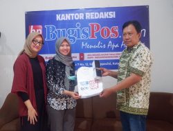 Tim FMB9 Kementerian Kominfo Berkunjung ke Redaksi BugisPos.com
