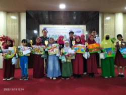 Bunda Pustaka SDN Borong Gelar Lomba Mewarnai Tingkat SD