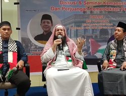 KITA Palestina Gelar Seminar Kemanusiaan Bersama Syaikh Prof Murawweh Nashar