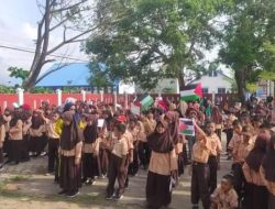 Murid SD di Makassar Sumbang Uang Jajannya untuk Palestina