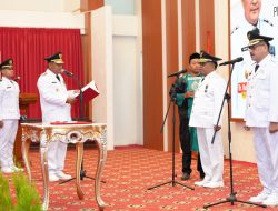Bahtiar Baharuddin Sulsel Lantik Pj Bupati Jeneponto dan Sidrap