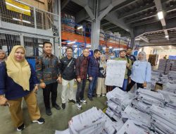 KPU Bantaeng Visitasi Proses Cetak DCT