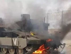 Brigade Al-Qassam Hancurkan Tank Merkava, Israel Larang Umumkan Tentaranya yang Tewas