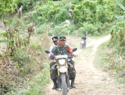 Dibonceng Motor, Pj Gubernur Sulsel Kunjungan dari Desa ke Desa