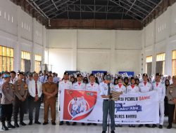 Kapolres Barru Deklarasi Pemilu Damai Tingkat SMA